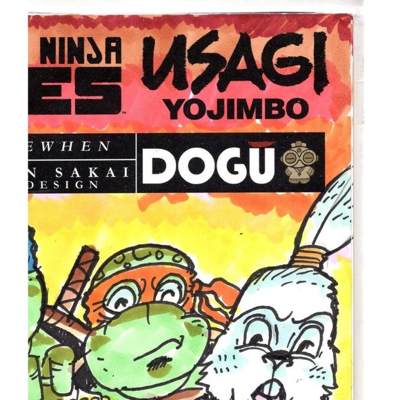 ONE-OF-A-KIND HAND-DRAWN, INKED AND COLORED SKETCHCOVER COMIC by Dan Nokes TURTL - Picture 3 of 7